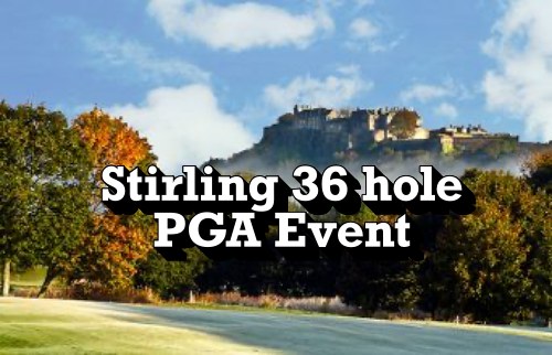 stirling 36 hole pga event