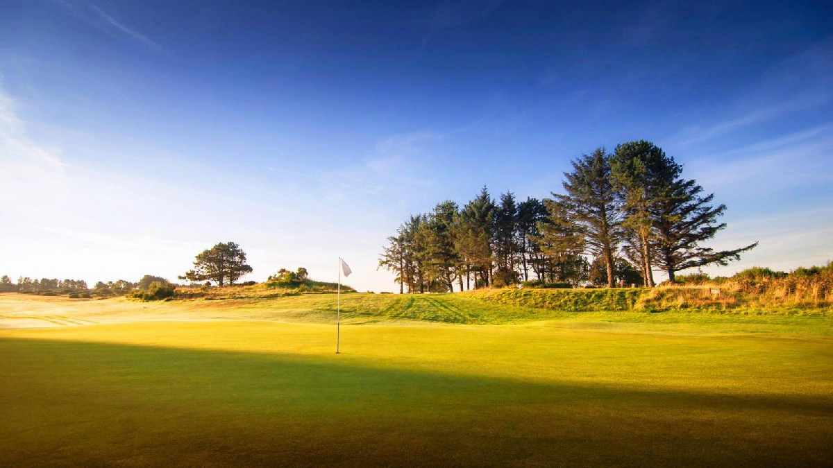 Pga four ball at Barassie